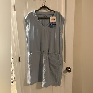 Women’s Blue Lightweight Dress with pockets